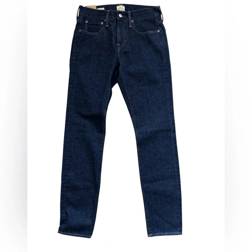 J CREW Mens 484 Slim-Fit Jeans in Resin-Rinse  AQ577 28x32 New with tags